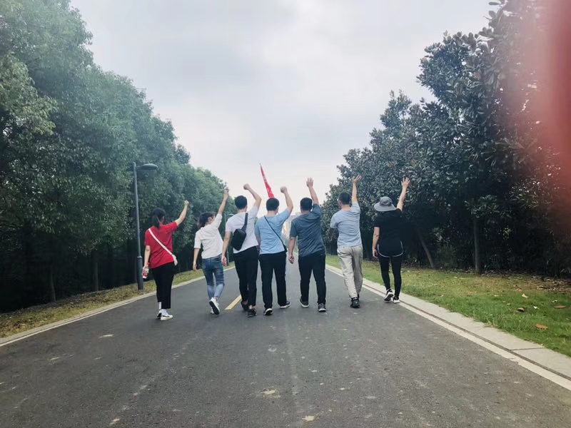 安嘉營業(yè)部人員25公里徒步活動 安嘉營業(yè)部人員25公里徒步活動