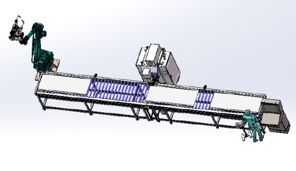 機(jī)柜門(mén)板自動(dòng)焊接流水線(xiàn)