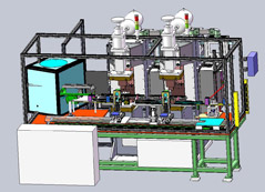 汽車座椅滑軌支架自動熱鉚焊接線定制項(xiàng)目介紹