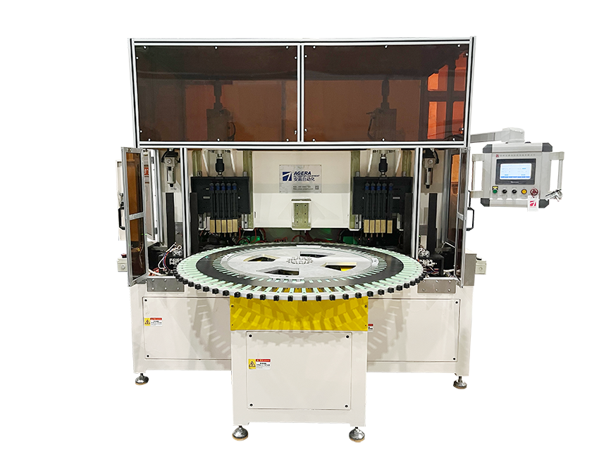 電機定子通風(fēng)槽板自動點焊機