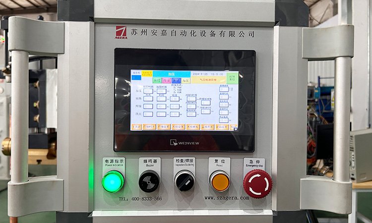 點焊機的顯示屏