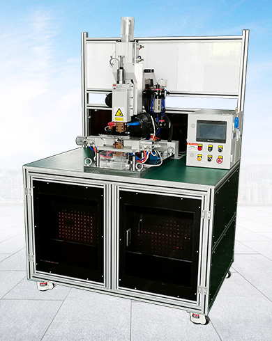 銅編織線接觸片焊接專機(jī)