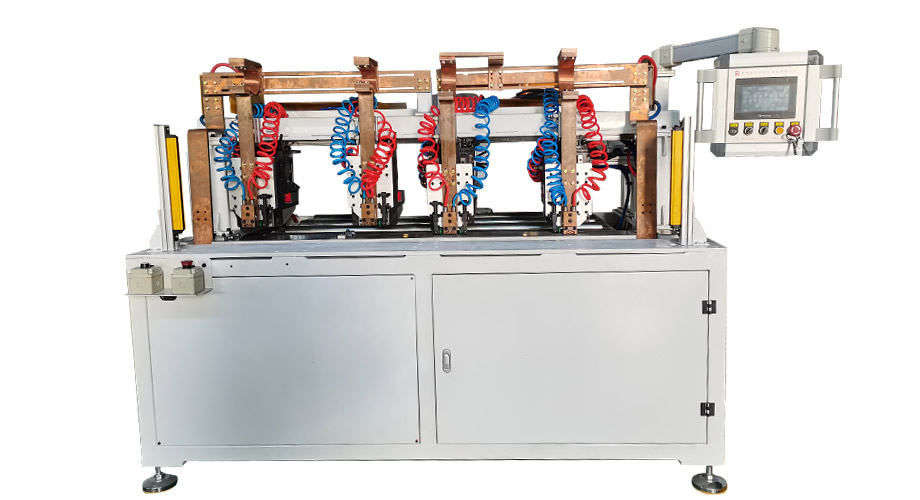 電氣柜門板鉸鏈自動點焊機(jī)